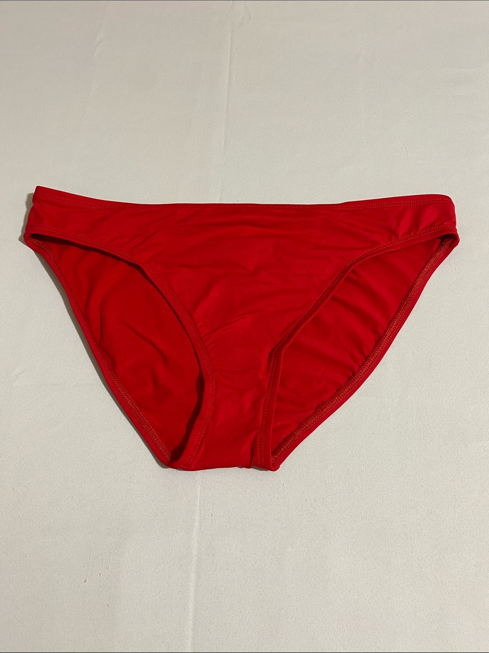 LA BLANCA Classic Hipster Bikini Bottom RED Size 10